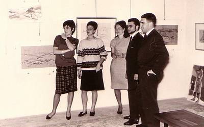 Fabienne Quinsac - exposition 1962 - Villeneuve-sur-Lot